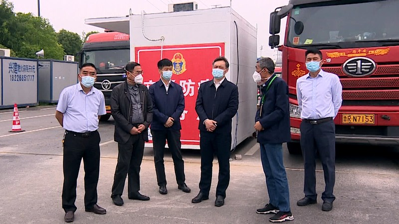 张银军带队调研交通卡点疫情防控工作